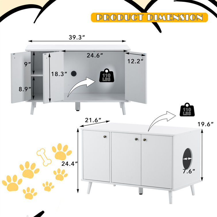 Cat online toilet furniture